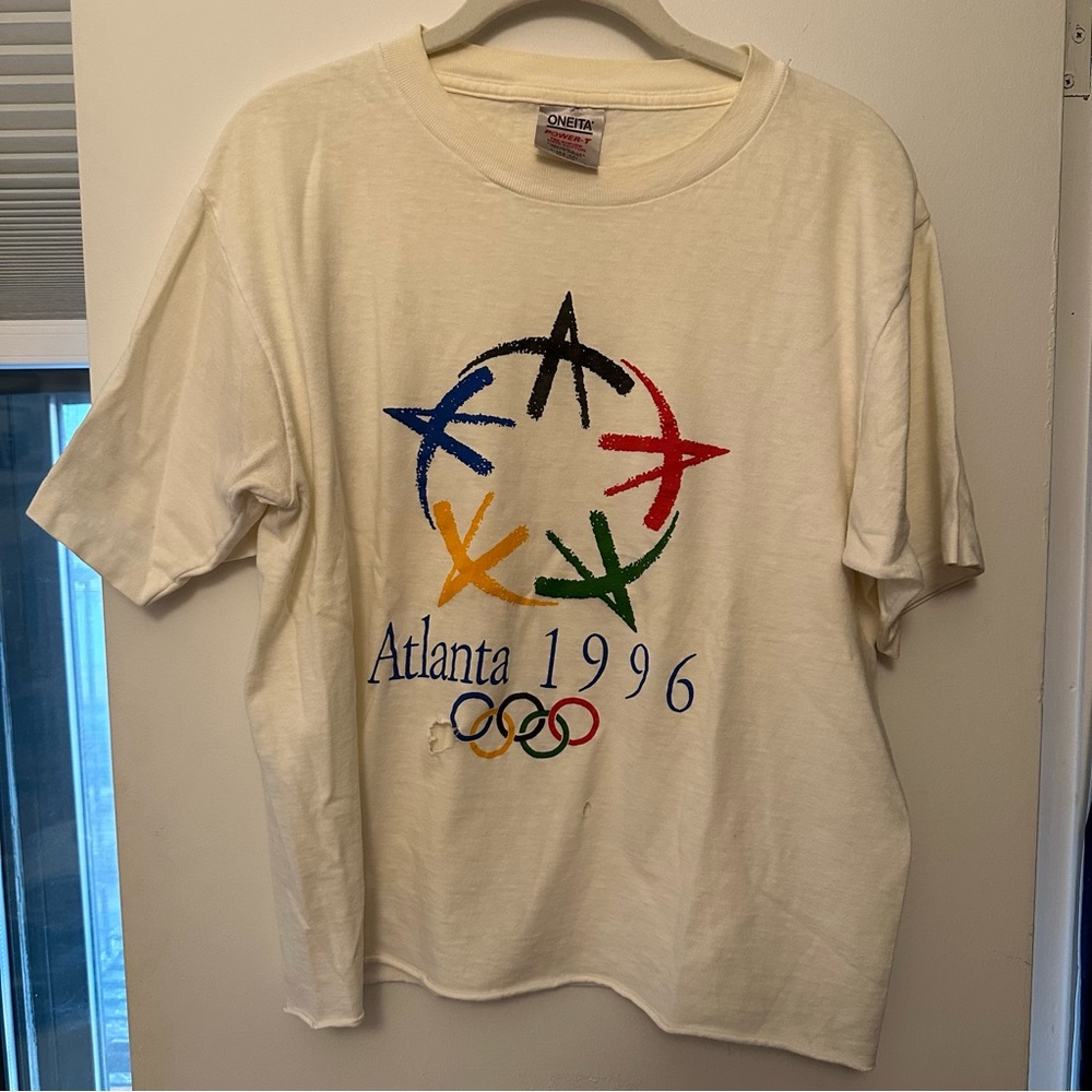 Vintage Atlanta 1996 Olympics t shirt